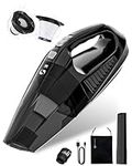 SERVOMASTER Handheld Vacuum Cleaner, Portable Car Hoover Cordless Powerful, Mini Hand Held Vacuum with 2H Fast Charging, Small Car Vacuum Accessories Interior Cleaning Kit Essentials for Men Women