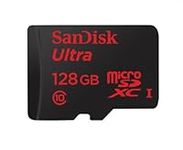 SanDisk SDSDQUA-128G-U46A Mobile Ultra microSDXC UHS-I Class 10 Memory Card + SD Adapter + Memory Zone Android App up to 30 MB/s read - 128 GB