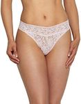 hanky panky, Signature Lace Original Rise Thong, One Size (4-14), Bliss