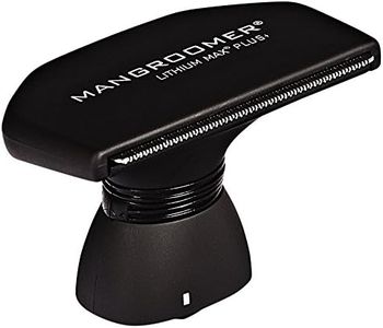 MANGROOMER Lithium Max Plus+ Back Hair Shaver (New 7th Generation) Complete Attachment Head With Shock Absorber Neck & New 50% wider Blade Design