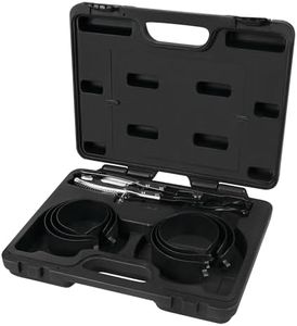 Performance Tool W89410 Piston Ring Compressor Set - Easy Installation of Piston Rings for Most Cars and Trucks - SAE and Metric - 12 Sizes Included