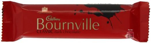 Cadbury Bournville Dark Chocolate Single Bar (Pack of 18)