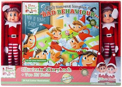 Elfi Bad Behaviour - Il Libro dei Racconti illustrati di Elfie - 24 pagine da colorare, bambole Elfie ed Elvie