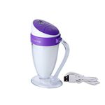Techking (15 YEARS WARRANTY) Humidifiers Moonlight Cup LED Ambient Night Light Humidifier, USB Mini Humidifier, Home Creative Small Humidifier for Household, Car, Office (Multicolor)