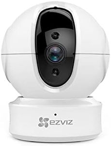 EZVIZ C6CN 2K+ Indoor Pan/Tilt Wi-Fi Security Camera, Smart Tracking, Two-Way Talk with Google Assistant and Amazon Alexa Compatibility