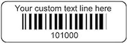 1000 Serial Number Barcode Labels 1