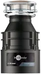 InSinkErator Garbage Disposal, Badger 1, Standard Series, 1/3 HP Continuous Feed, Black, Waterborne Grey Enamel