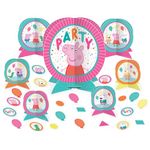 Peppa Pig Confetti Party Centerpiece Kit (Pack of 27) - Vibrant, Colorful & Fun Table Decorations - Ideal for Kids' Birthday Celebrations