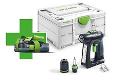 Festool Cordless Drill C 18 Basic 4,0 Promo