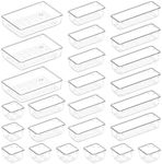Lifewit 25pcs Drawer Organiser Set,