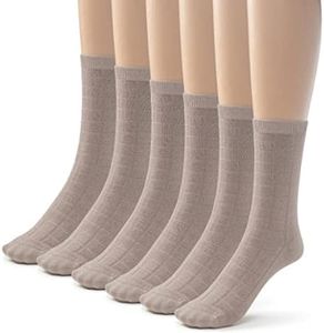 Silky Toes Rayon from Bamboo Seamless Designed Dress Socks for Boys Girls, 3 or 6 Pk School Uniform Socks