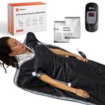 LifePro Portable Infrared Sauna Blanket for Wellness & Recovery - Infrared Blanket Sauna for Home & Travel - A Relaxing Far Infrared Sauna for Skin Rejuvenation & Accelerated Recovery