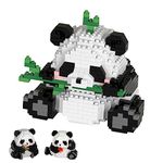 Panda Mini Building Blocks Set, Panda Cute Animals Building Sets, for Adults and Children, Panda Micro Building Blocks Suit for Children 9+ Years Old