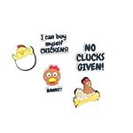 -Clucking Charms Value Pack of 5, C