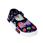 Coolz Girls Baby Fashion and Casual Ballerina Cute-1 for 1-4 yrs I Kids Shoes for Girls I (Navy Blue, 3 Years)