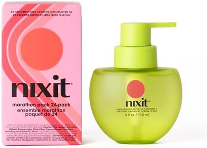 nixit Play Safe Bundle - 24pk Condoms and Personal lube