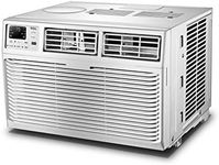 TCL 6W3ER1-A 6,000 BTU Home Office Window Air Conditioner with 8 Way Directional Cooling, LED Display and Remote for Up to 250 Square Foot Area, White