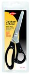 Kleiber 920-42 Black handle pinking shears, Stainless Steel, Medium