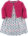 Luvable Friends Baby Girls' Dress a