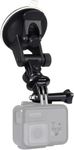 PULUZ Suction Cup Mount for Gopro Car Mount, Adjustable Vehicle Window & Windshield Mount Holder, Compatible with GoPro Hero 11 10 9 8 7 6/Insta360 X3 x2/DJI OSMO Action Camera Mount