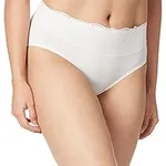 Bali Women's Passion for Comfort Hipster Panty, White, Medium