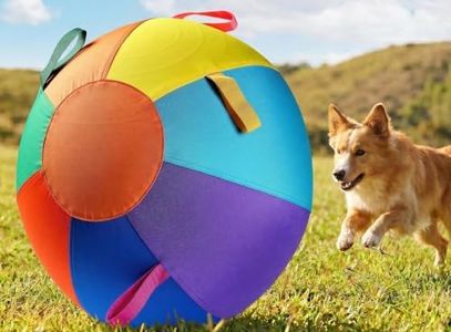 MOAURCHI Herding Ball for Dogs, 22.5" XL Dog Ball for Medium Large Dogs