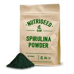 Nutriseed Spirulina Powder 1kg - 100% Spirulina Powder, Rich in Antioxidants & Vitamins B, C, A & E, Source of Plant Based Protein, Contains All Essential Amino Acids, Vegan Friendly & Gluten Free