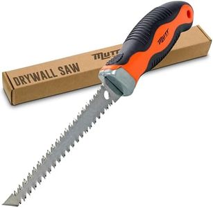 AMERICAN MUTT TOOLS Double Sided Drywall Saw – 6" Drywall Jab Saw with Ergonomic Grip – Drywall Cutting Tool, Sheetrock Knife, Keyhole Saw, Sheetrock Saw, Dry Wall Saw, Key Hole Saw, Jab Saw Drywall