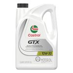 Castrol 03093 GTX 10W-30 Conventional Motor Oil - 5 Quart