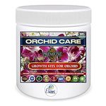 Erwon® Orchid Care, Premium Essential Powerful Slow Release Organic Fertiliser Stix for Complete Care of Orchid Plants with active Microbes (50 nos)