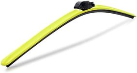 Clix Wipers - 28" Yellow Automotive Replacement Wiper Blade (Pack of 1) Universal Clip On All-Weather Flex Frame Windshield Wiper