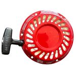 Sadaiv Nipun Recoil Starter Petrol 168F 170F for Generator Mower Power Weeders Tillers Water Pump Spray Pump with 1 Rope 1 Recoil Spring and 6 Small Bolt Red Generator Starter Accessories