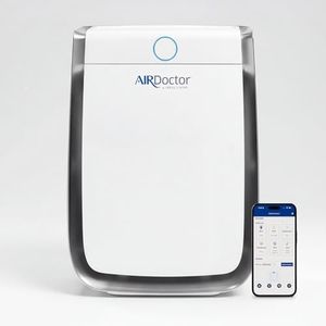 AIRDOCTOR 3500i SMART Air Purifier for Living Rooms & Bedrooms, 3 Stage Filtration with Pre-Filter, UltraHEPA, Carbon/VOC Captures Particles 100x Smaller Than HEPA Standard (AirDoctor 3500i Smart)