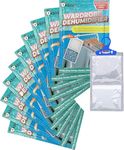 PACK OF 10 Hanging Wardrobe Dehumidifier, Condensation Remover, Moisture Absorber, Dehumidifiers for Damp, Mould, Moisture in Wardrobe, Bedroom, Caravan, Bathroom, Basement - 210 g