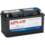 UPLUS 019 Car Battery, 12V 85Ah Maintenance Free Automotive Battery, 650A 150RC, for standard non-start-stop vehicles 351L x 174W x 188H(mm)