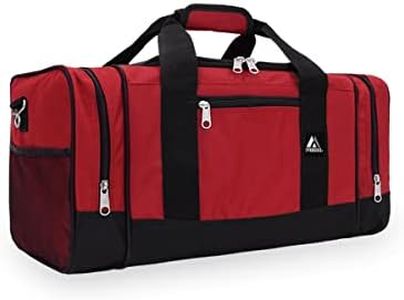 Everest, Sac de Voyage Mixte Adulte, Rouge/Noir (Rouge) - 025-RD/BK