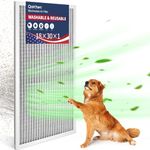 QoKten 18x30x1 Inch Reusable Electrostatic Air Filter for Air Conditioner, Furnace, Heat Pump, Air Purifier