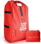 Bramble - Extra Large Airplane Stroller/Pram or Car Seat Travel Bag for Airplane (Red) Waterproof 120 x 60cm