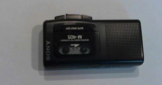 Sony M-405 Pressman microcassette recorder