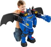 Fisher-Price Imaginext DC Super Friends Batman Robot Playset, Batbot Xtreme, 30 Inches Tall with Figure & 11 Pieces for Preschool Kids Ages 3+ Years​