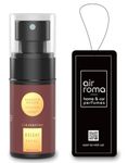 AIR ROMA Bright Rose Petal Premium Car Perfume (65 ml) | Car Accessory Interior Fabric Spray | Anti Tobacco Anti-odor Technology | Long-lasting Air Freshener Scent | Fine Fragrance Car Air Freshener