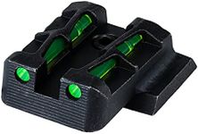 HIVIZ MPSLW11 Interchangeable LITEWAVE Rear Handgun Sight for Smith & Wesson/M&P Shield in 9mm/.40 S&W Caliber