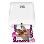 Kodak Step Slim Instant Mobile Photo Printer – Wirelessly Print 2x3” Photos on Zink Paper with iOS & Android Devices