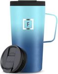 IRON °FLASK Grip Coffee Mug 2.0-16 Oz Premium Stainless Steel BPA-Free, Double-Walled Vacuum Insulated, Leak-Proof Flip Lid, Perfect for Hot & Cold Beverages - Mothers Day Gifts For Mom