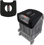 ZUCA Seat Cushion, Reversible - Black/Black