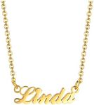 VNOX Name Necklace Personalized for