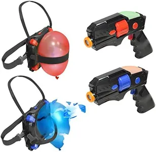 ArmoGear Laser Tag Shooting Game | 2 Pack Kids Laser Tag Balloon Battle | Indoor and Outdoor Target Shooting Toy | Ideal Gift for Boys Ages 8 Plus | Laser Tag Sets| Perfect Sports Gifts for Boys