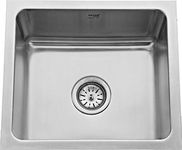 SILVER LINE Single Bowl Kitchen Sink 18"x16"x9" Matt Finish Grade 304