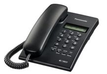 Panasonic KX-TSC60SXB Corded Landline Phone with Caller ID (Black)