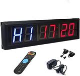 BTBSIGN 2.3" Programmable LED Interval Timer Countdown Clock Stopwatch